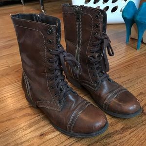 Steve Madden Combat Boots